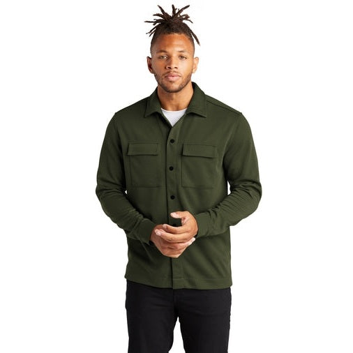 Mercer+Mettle Double-Knit Snap Front Jacket