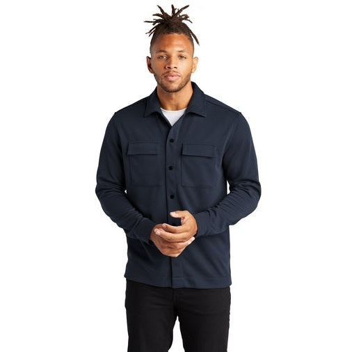 Mercer+Mettle Double-Knit Snap Front Jacket
