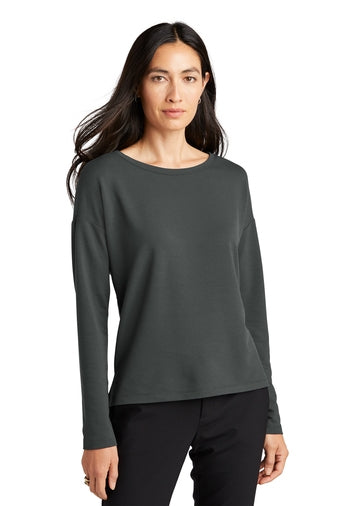 Mercer+Mettle Women's Stretch Drop Shoulder Pulloverr