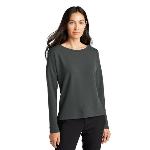 Mercer+Mettle Women's Stretch Drop Shoulder Pulloverr