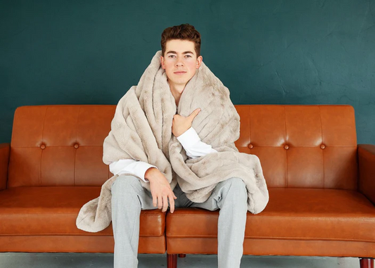 Swire Water Minky Couture Blanket