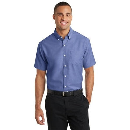 Port Authority Men's S/S SuperPro Oxford Shirt