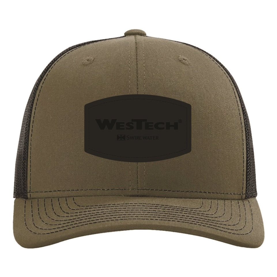 Richardson Recycled Trucker Cap - Faux Leather Patch