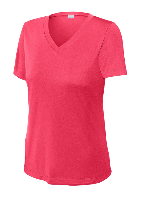 Sport-Tek Ladies Competitor V-Neck Tee