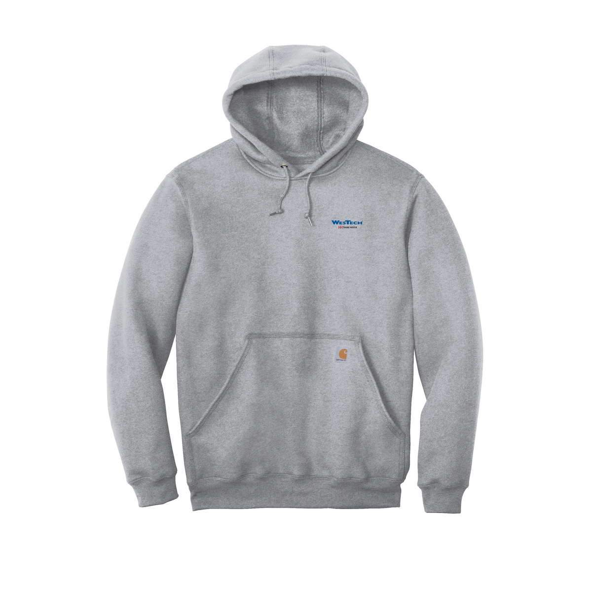 Carhartt® Tall Midweight Hooded Sweatshirt - Heather/ Grey