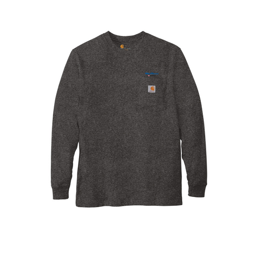 Carhartt® Workwear Pocket Long Sleeve T-Shirt - Carbon/ Heather