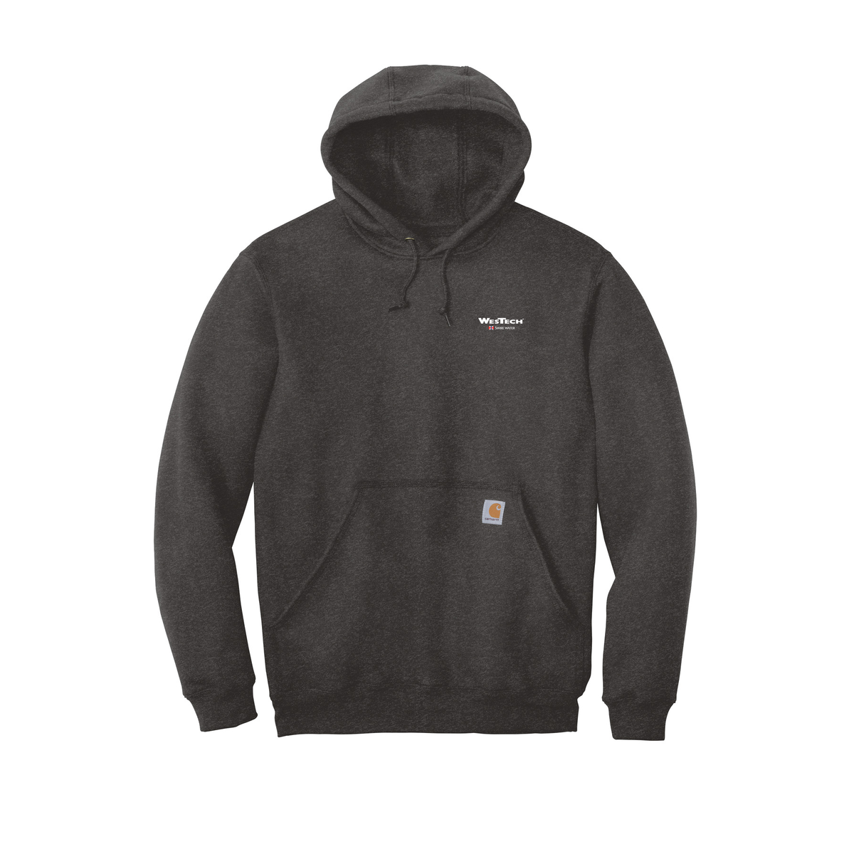 Carhartt® Tall Midweight Hooded Sweatshirt - Carbon/ Heather