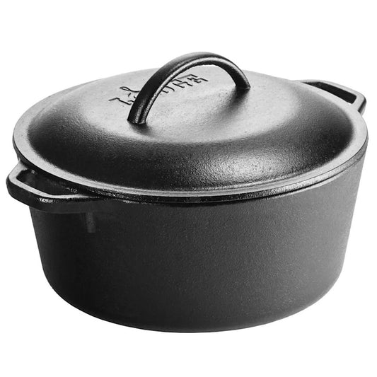 5 Qt Cast Iron Dutch Oven  ***NO LOGO***