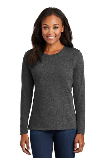 Port & Company Ladies L/S Cotton Tee