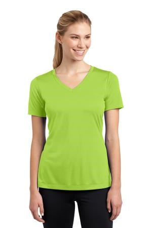 Sport-Tek Ladies Competitor V-Neck Tee