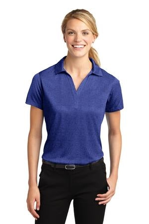 Sport-Tek Ladies Heather Contender Polo