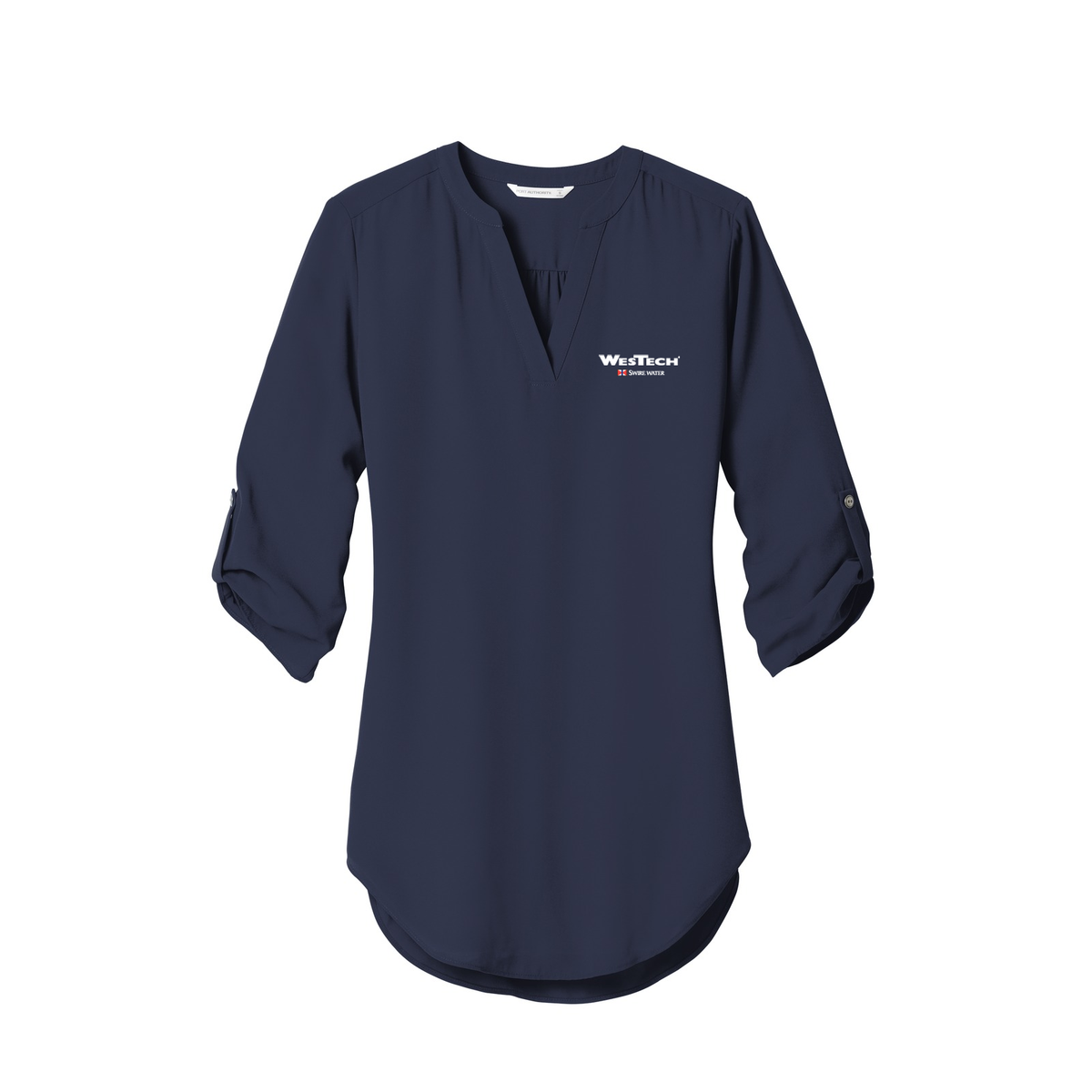 Port Authority Women's 3/4-Sleeve Tunic Blouse. LW701 - True Navy