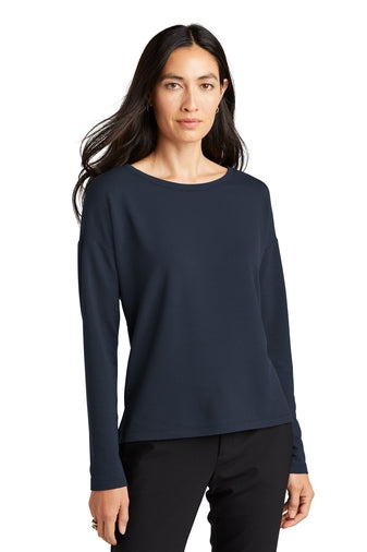 Mercer+Mettle Women's Stretch Drop Shoulder Pulloverr