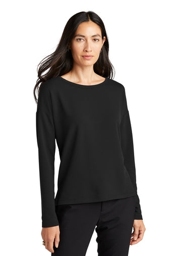 Mercer+Mettle Women's Stretch Drop Shoulder Pulloverr