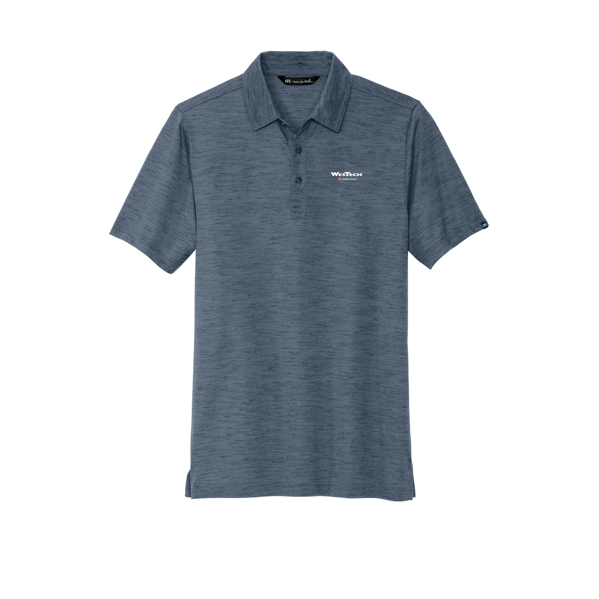 TravisMathew Auckland Slub Polo - Blue/ Nights
