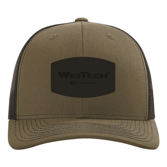 Richardson Recycled Trucker Cap - Faux Leather Patch