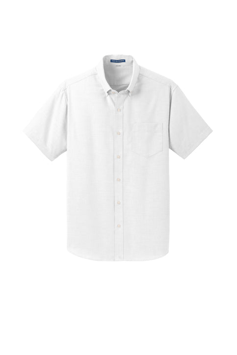 Port Authority Men's S/S SuperPro Oxford Shirt