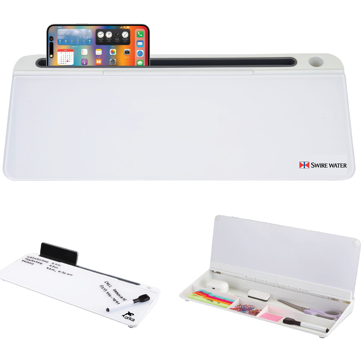 Swire Water Whiteboard Desk Organizer