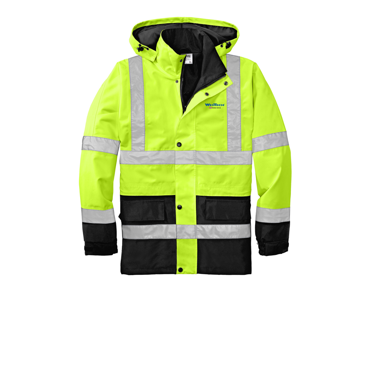 CornerStone® ANSI 107 Class 3 Waterproof Parka - Safety/ Yellow