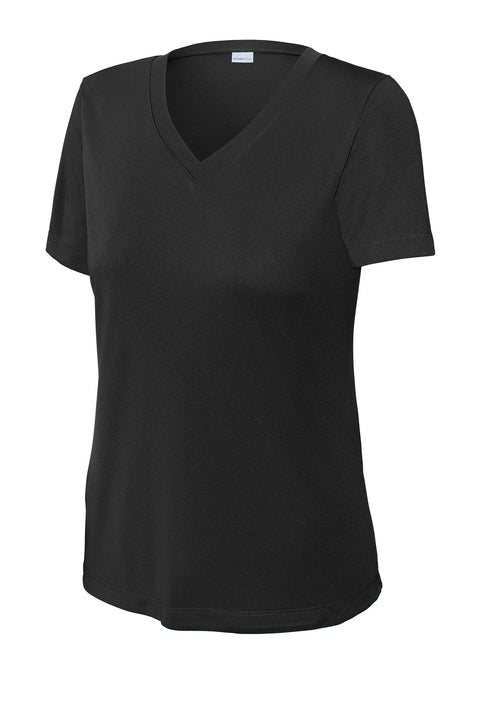 Sport-Tek Ladies Competitor V-Neck Tee