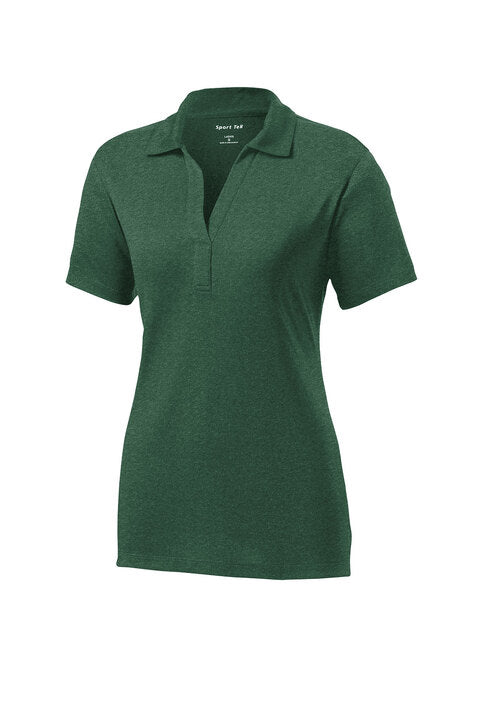 Sport-Tek Ladies Heather Contender Polo