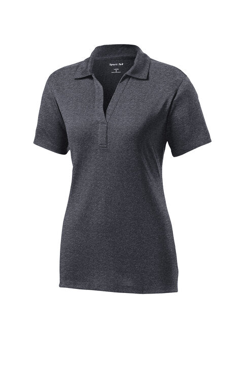 Sport-Tek Ladies Heather Contender Polo