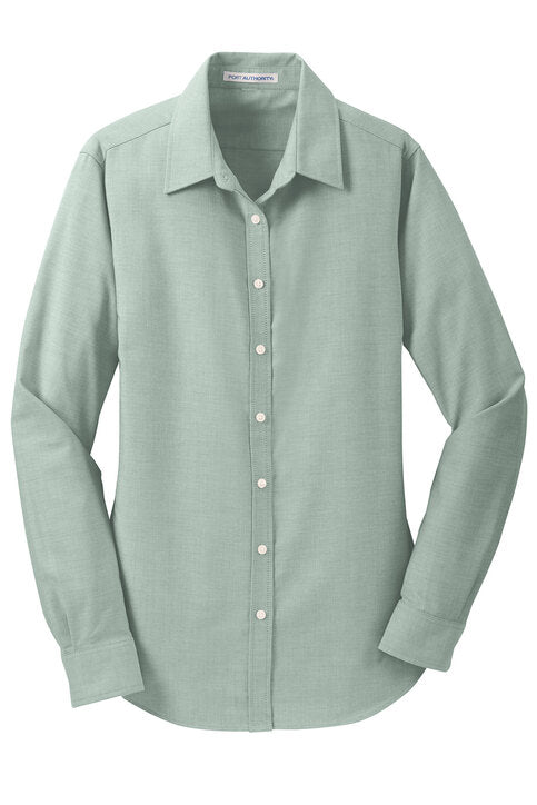 Port Authority Ladies SuperPro Oxford Shirt