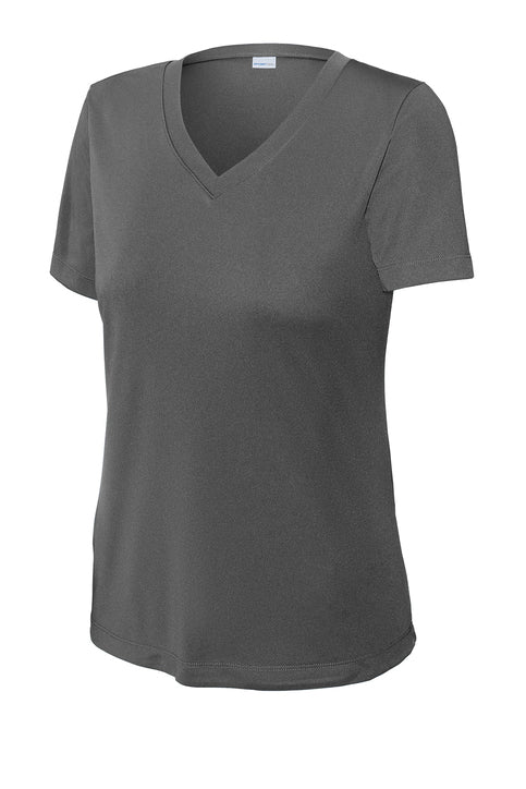 Sport-Tek Ladies Competitor V-Neck Tee