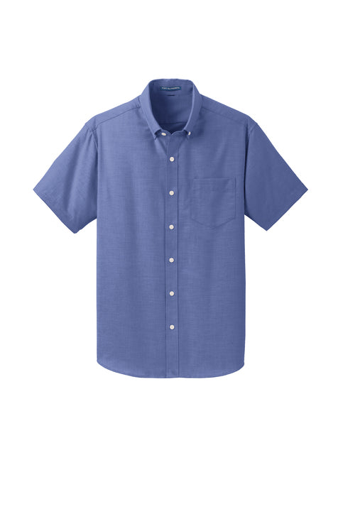 Port Authority Ladies S/S SuperPro Oxford Shirt