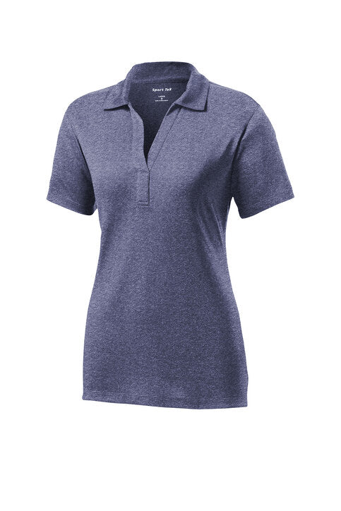Sport-Tek Ladies Heather Contender Polo