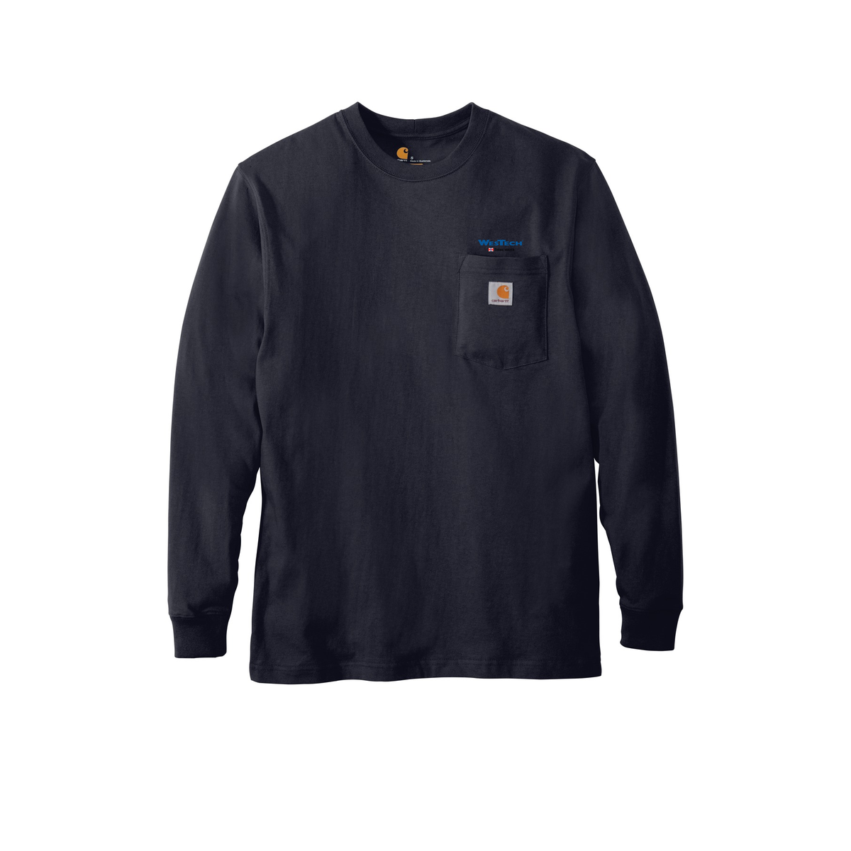 Carhartt® Workwear Pocket Long Sleeve T-Shirt - Navy